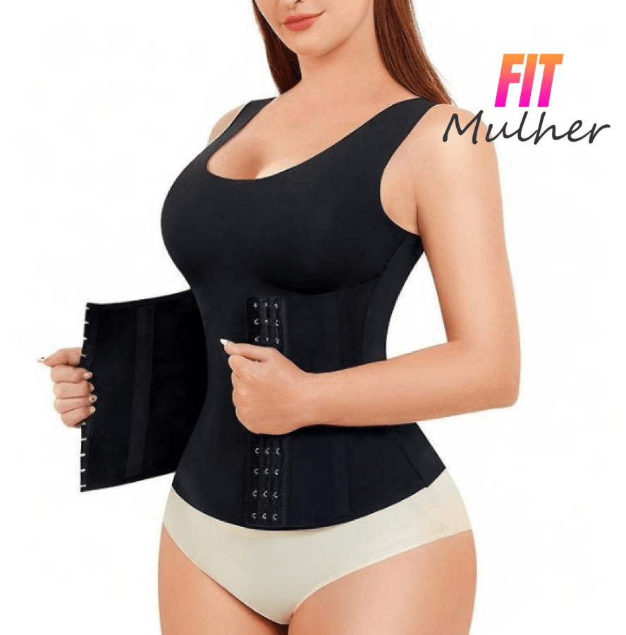 Liquidação: SUTIÃ 4 em 1 Longo - Melhor Postura - Realça e Sustenta - Modela a Cintura