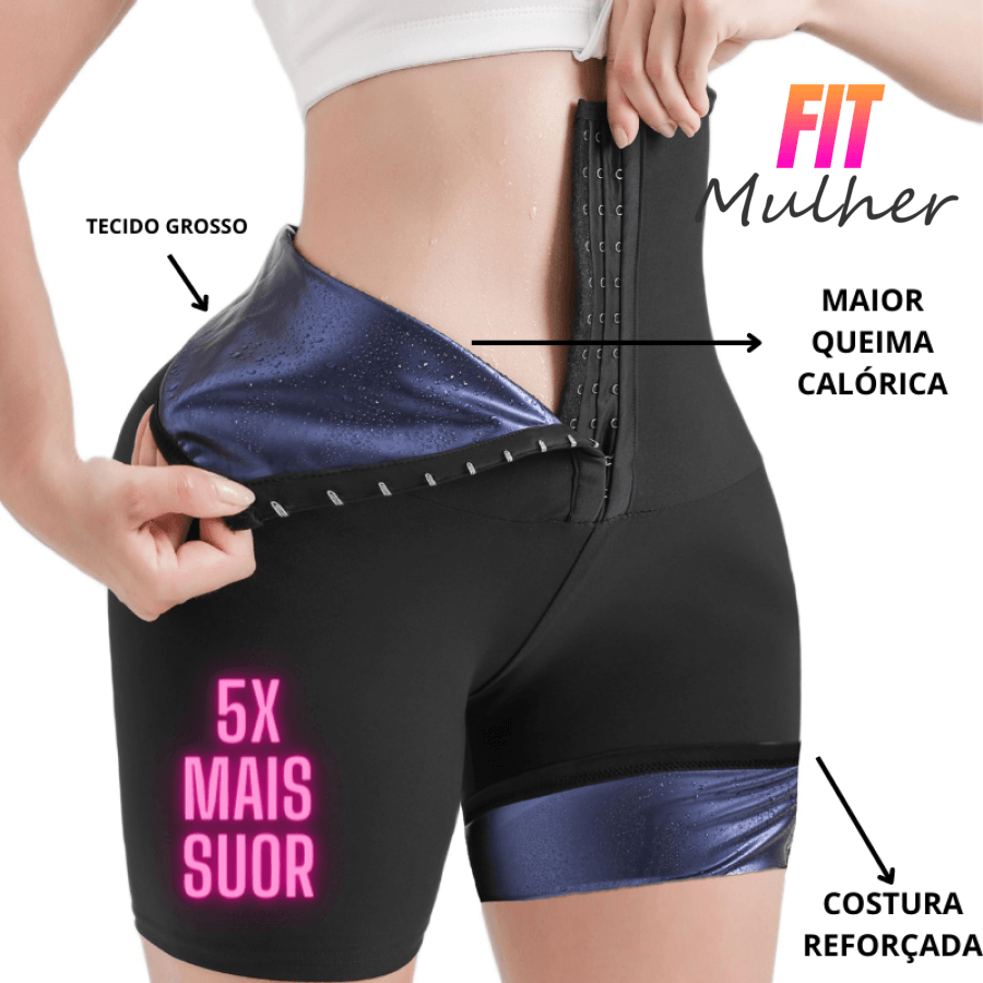 Shorts Premium Efeito Sauna