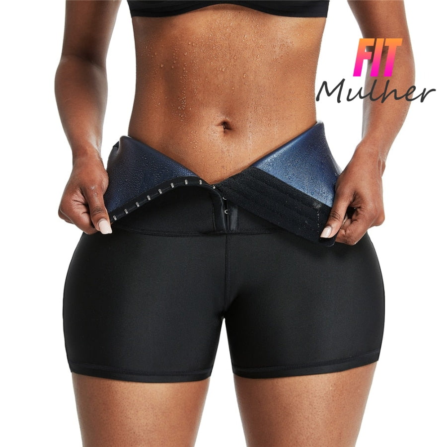 Shorts Trainer Efeito Sauna - APENAS BARRIGA