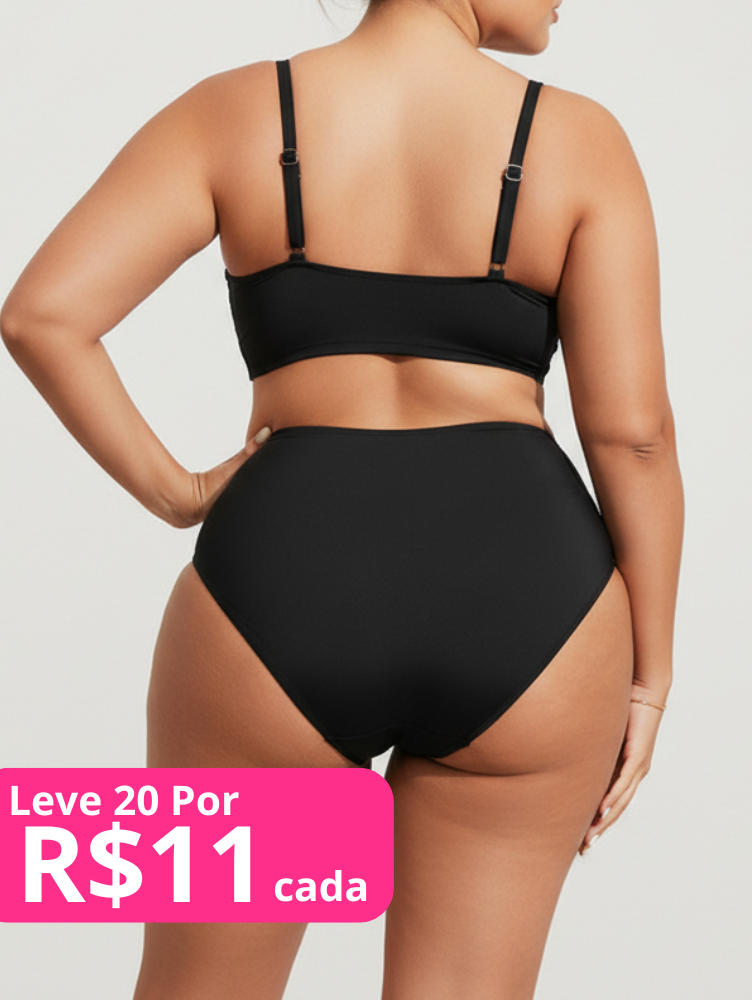 Oferta: 20 Calcinhas Confort Sem Costura