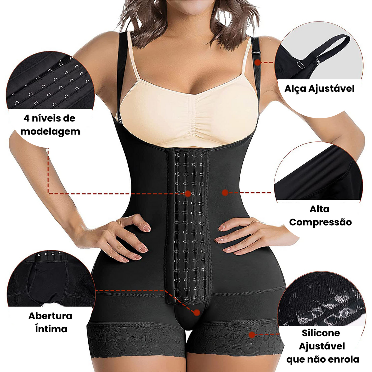 Bermuda c/ Cinta Modeladora