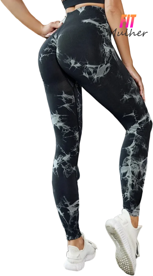 Legging Marmorizada Empina Bumbum