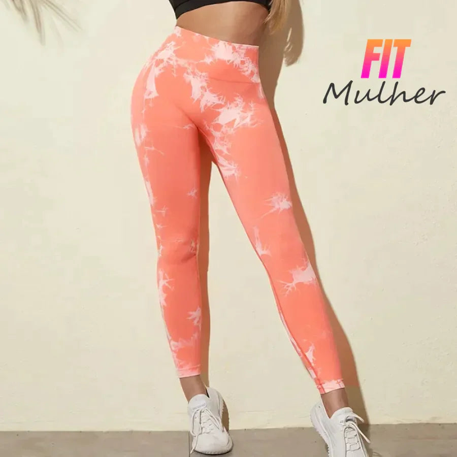 Legging Marmorizada Empina Bumbum