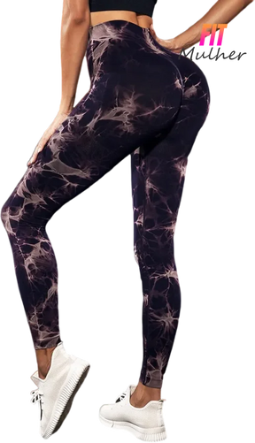 Legging Marmorizada Empina Bumbum