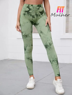 Legging Marmorizada Empina Bumbum