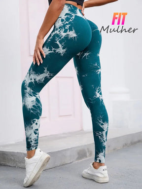 Legging Marmorizada Empina Bumbum