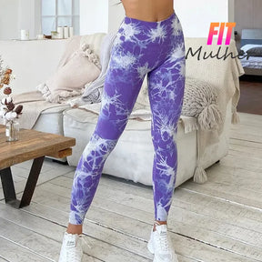 Legging Marmorizada Empina Bumbum