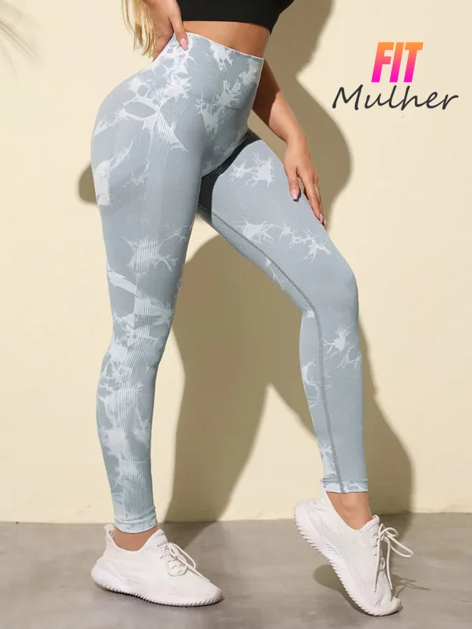Legging Marmorizada Empina Bumbum