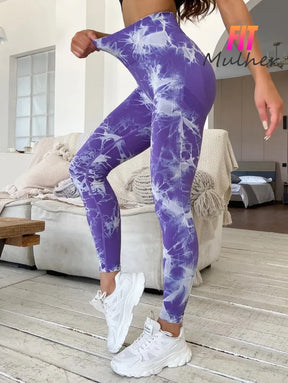 Legging Marmorizada Empina Bumbum
