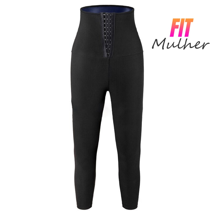 Efeito Sauna PREMIUM - Modela Cintura, Queima Calorias, Famosa Pochete e Ideal para Pós Parto - FIT MULHER