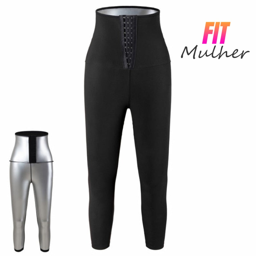 LIQUIDAÇÃO (ÚLTIMO DIA) - Efeito Sauna - FIT MULHER Modela Cintura, Queima Calorias, Famosa Pochete e Ideal para Pós Parto - GARANTIA