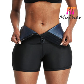 Shorts Trainer Efeito Sauna - APENAS BARRIGA