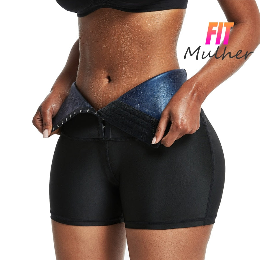 Shorts Trainer Efeito Sauna - APENAS BARRIGA